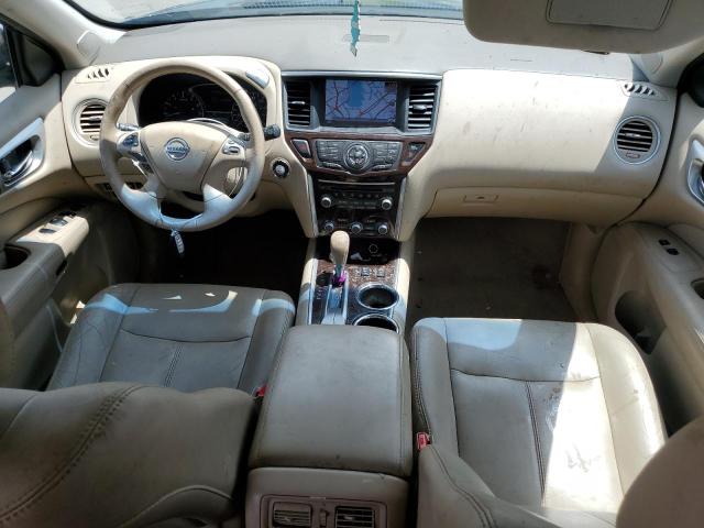 5N1AR2MN3EC675824 - 2014 NISSAN PATHFINDER S GRAY photo 8