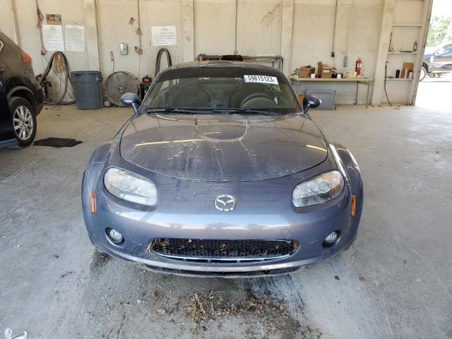 JM1NC26F880146534 - 2008 MAZDA MX-5 MIATA GRAY photo 5