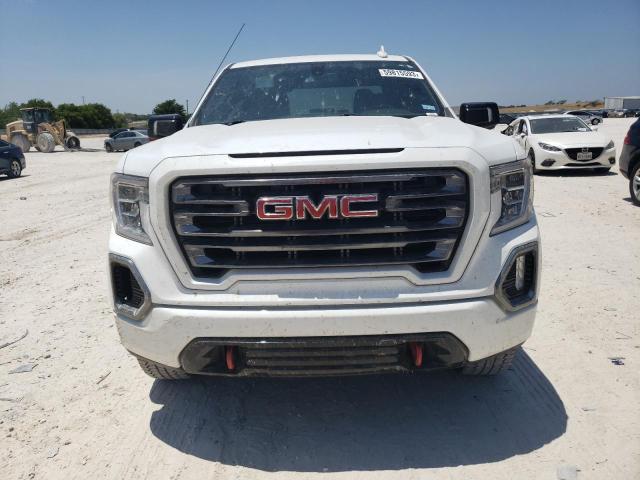 3GTP9EEL6MG412946 - 2021 GMC SIERRA K1500 AT4 WHITE photo 5