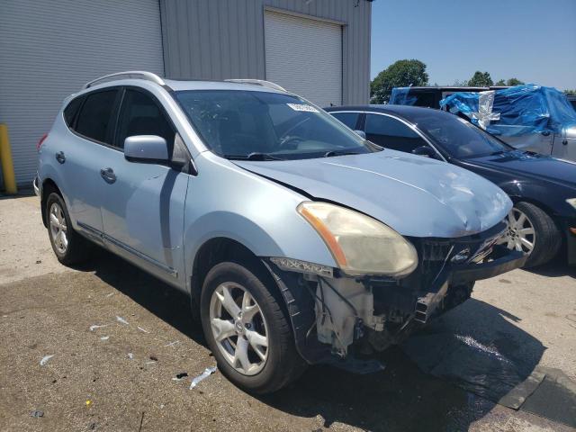 JN8AS5MT2BW167660 - 2011 NISSAN ROGUE S BLUE photo 4