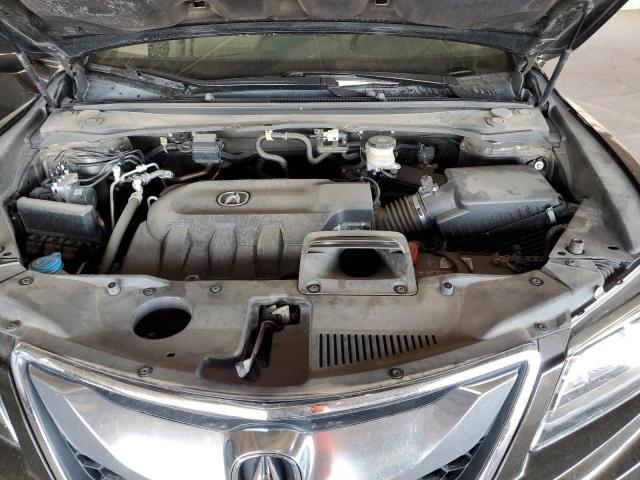5J8TB4H71HL011942 - 2017 ACURA RDX ADVANCE BROWN photo 11
