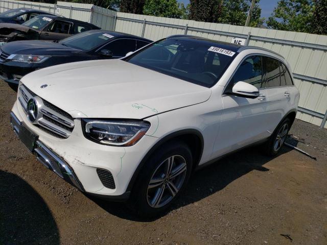 WDC0G8EB8LF719657 - 2020 MERCEDES-BENZ GLC 300 4MATIC WHITE photo 1