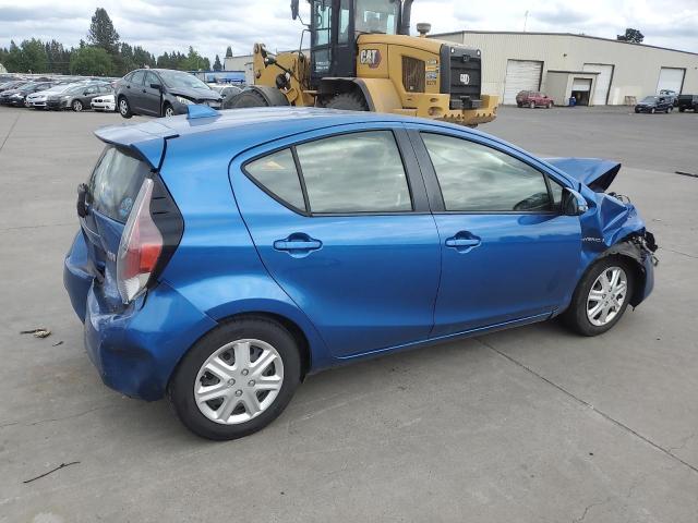 JTDKDTB35F1090691 - 2015 TOYOTA PRIUS C Көк фото 3