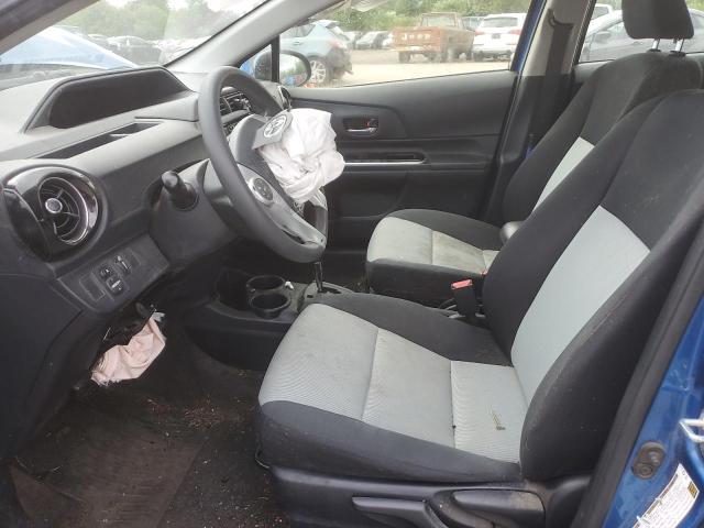 JTDKDTB35F1090691 - 2015 TOYOTA PRIUS C Көк фото 7