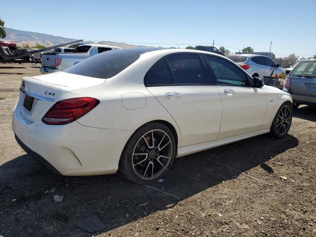 55SWF6EB5JU257081 - 2018 MERCEDES-BENZ C 43 4MATIC AMG WHITE photo 3