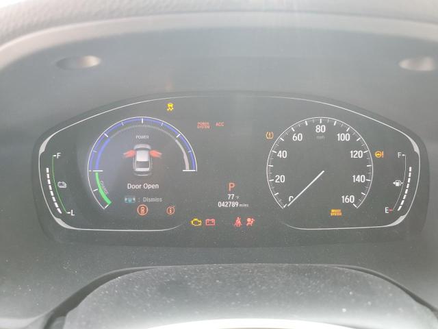 19XZE4F51NE005564 - 2022 HONDA INSIGHT EX BLUE photo 9