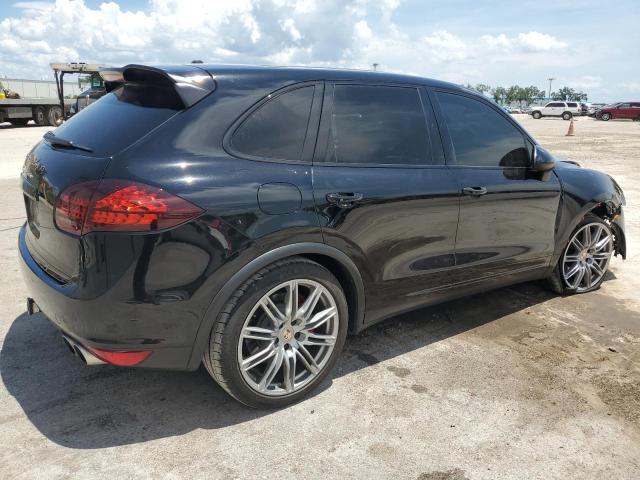 WP1AC2A23DLA90982 - 2013 PORSCHE CAYENNE TURBO BLACK photo 3