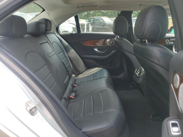 WDDWF4KB7HR224751 - 2017 MERCEDES-BENZ C 300 4MATIC SILVER photo 10