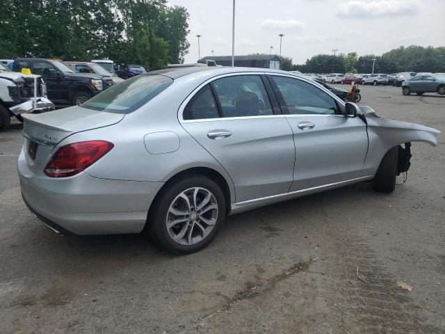 WDDWF4KB7HR224751 - 2017 MERCEDES-BENZ C 300 4MATIC SILVER photo 3