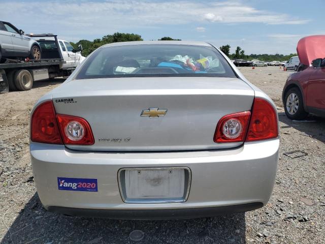 1G1ZC5EU6CF325527 - 2012 CHEVROLET MALIBU 1LT SILVER photo 6