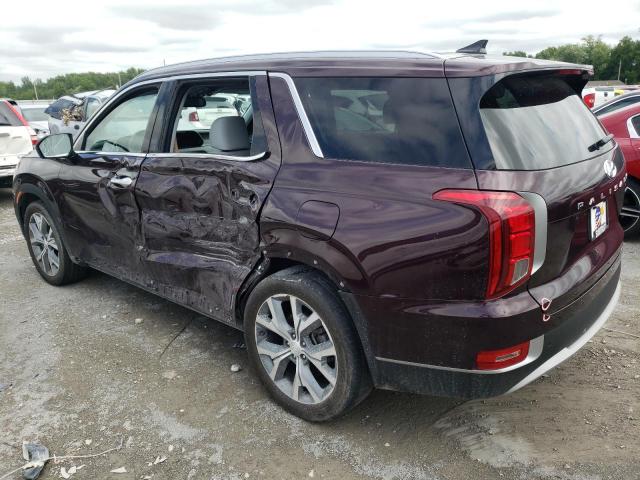 KM8R4DHE4MU215071 - 2021 HYUNDAI PALISADE SEL MAROON photo 2