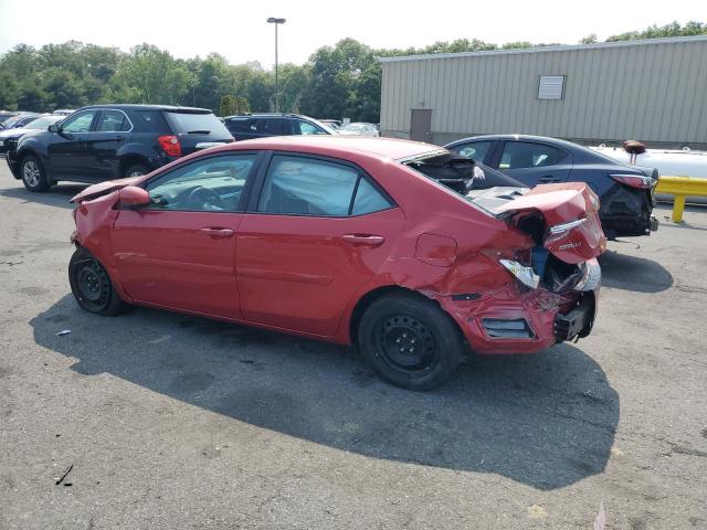 2T1BURHE4GC618973 - 2016 TOYOTA COROLLA L RED photo 2