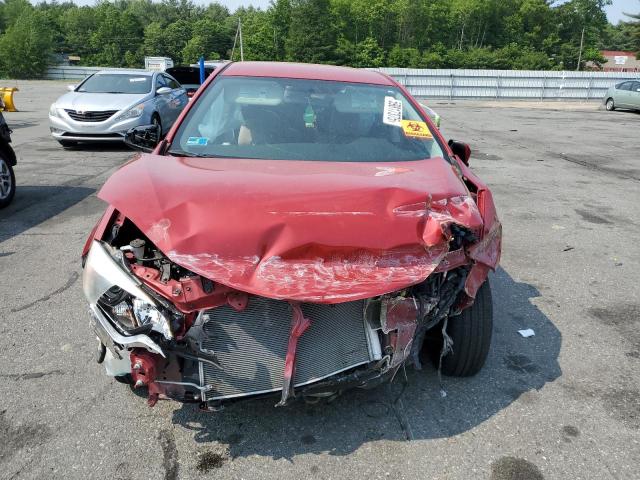 2T1BURHE4GC618973 - 2016 TOYOTA COROLLA L RED photo 5