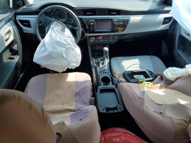 2T1BURHE4GC618973 - 2016 TOYOTA COROLLA L RED photo 8