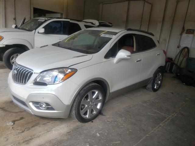 KL4CJDSB2FB186373 - 2015 BUICK ENCORE PREMIUM WHITE photo 1