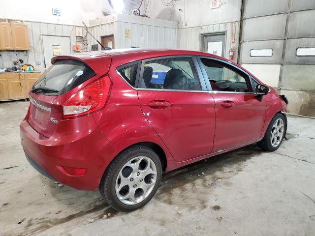 3FADP4FJ8BM135334 - 2011 FORD FIESTA SES RED photo 3