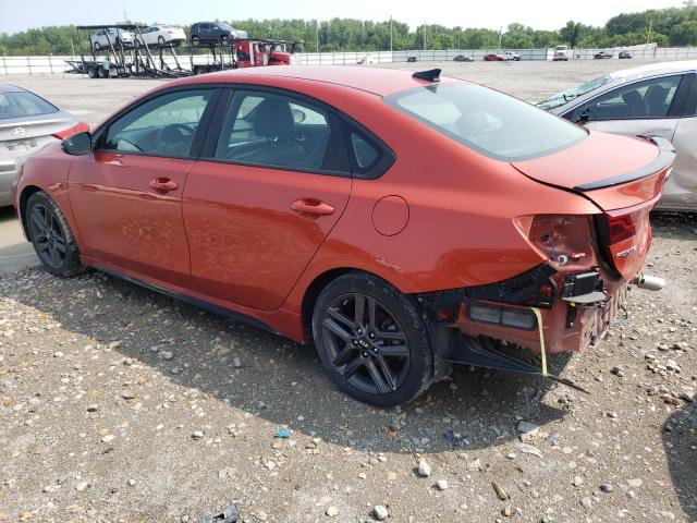 3KPF34AD8ME283285 - 2021 KIA FORTE GT LINE RED photo 2