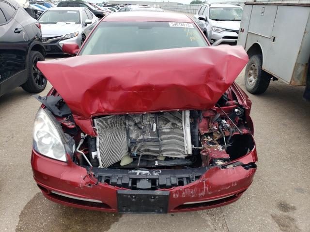 1G4HD57268U193573 - 2008 BUICK LUCERNE CXL BURGUNDY photo 11