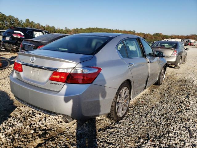 1HGCR2F5XFA125612 - 2015 HONDA ACCORD SPORT SILVER photo 4