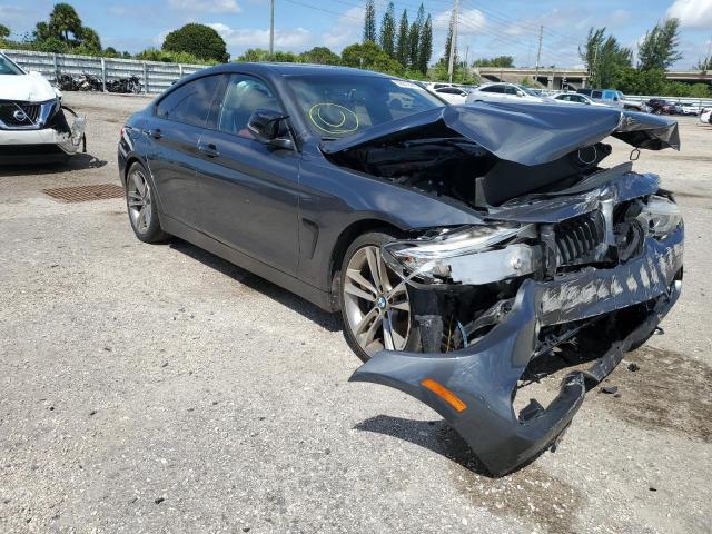 WBA4A5C5XFG051019 - 2015 BMW 428 I GRAN COUPE GRAY photo 1