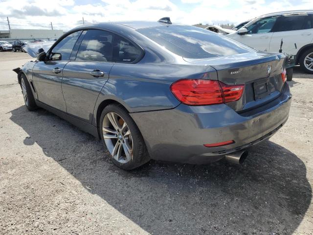 WBA4A5C5XFG051019 - 2015 BMW 428 I GRAN COUPE GRAY photo 3