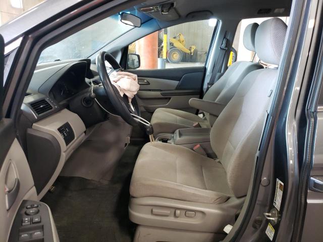 5FNRL5H48CB046216 - 2012 HONDA ODYSSEY EX GRAY photo 7