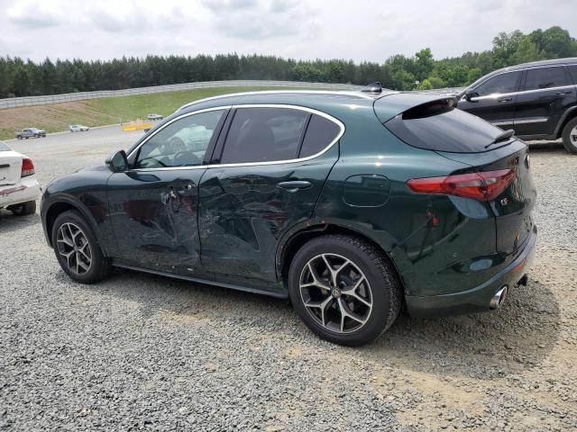 ZASPAKBN3M7D16738 - 2021 ALFA ROMEO STELVIO TI GREEN photo 2