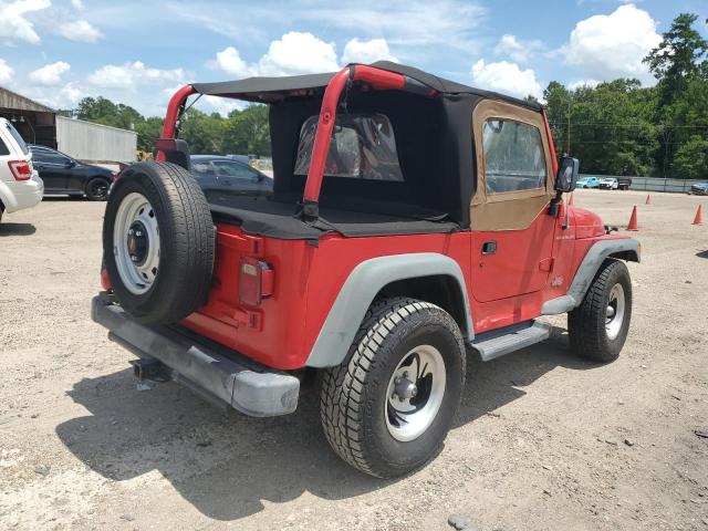 1J4FY29P4VP417094 - 1997 JEEP WRANGLER / SE RED photo 3