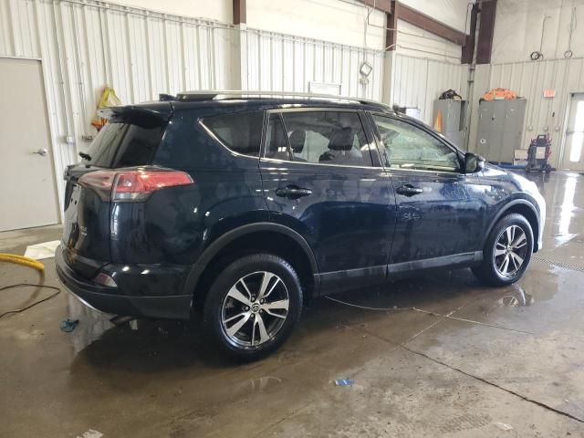 JTMRFREV6HJ704739 - 2017 TOYOTA RAV4 XLE BLUE photo 3