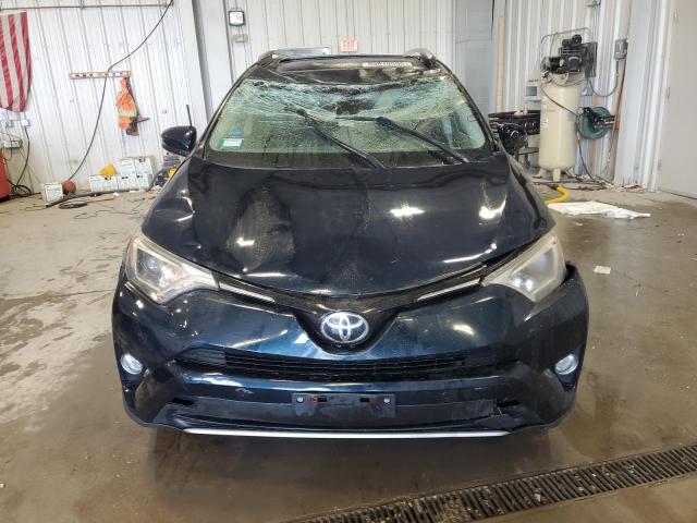JTMRFREV6HJ704739 - 2017 TOYOTA RAV4 XLE BLUE photo 5