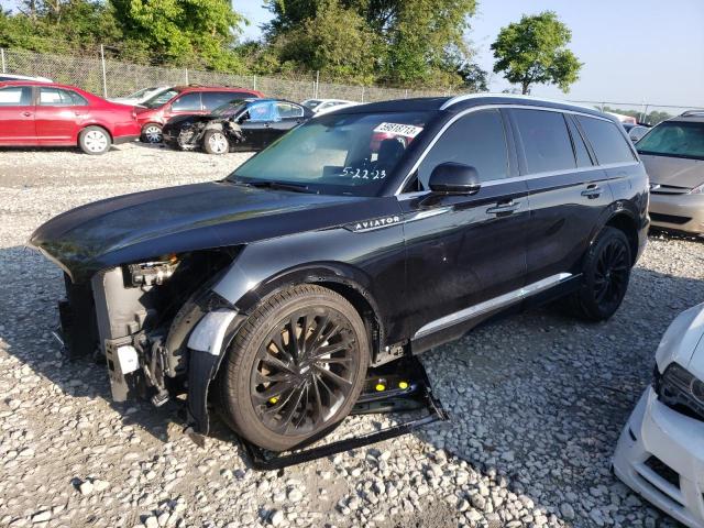 5LM5J7XC5MGL02112 - 2021 LINCOLN AVIATOR RESERVE BLACK photo 1