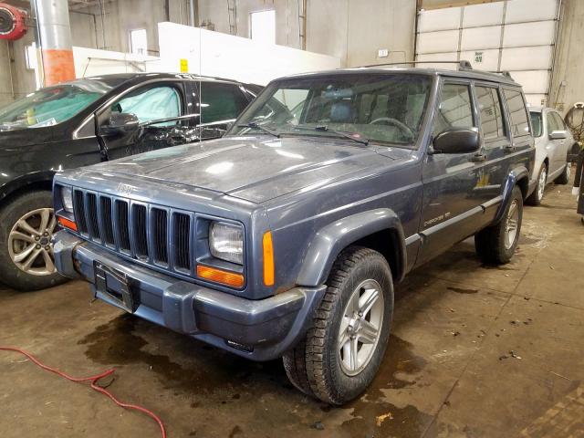 1J4FF58SX1L575101 - 2001 JEEP CHEROKEE CLASSIC  photo 2