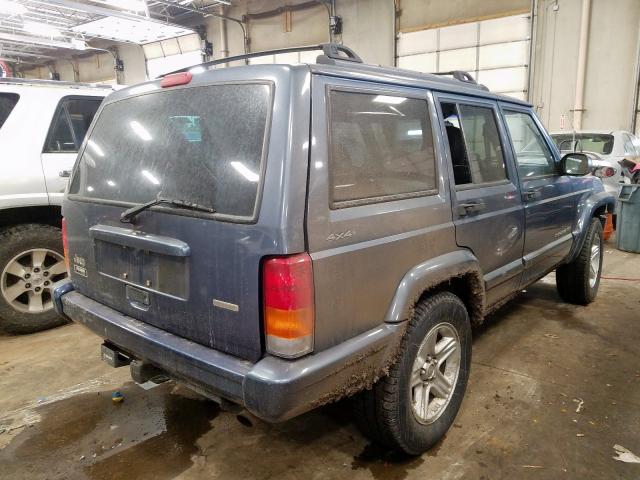 1J4FF58SX1L575101 - 2001 JEEP CHEROKEE CLASSIC  photo 4