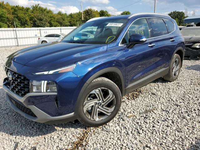 5NMS24AJ1PH486135 - 2023 HYUNDAI SANTA FE SEL Կապույտ լուսանկար 2