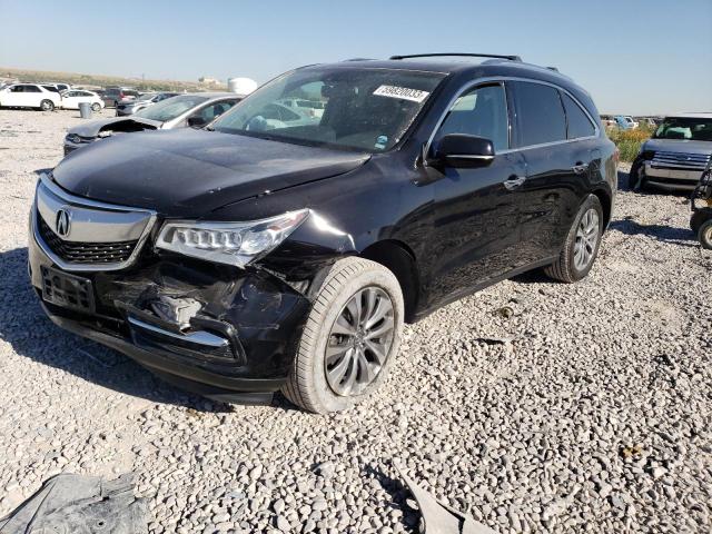 5FRYD4H68EB010354 - 2014 ACURA MDX TECHNOLOGY BLACK photo 1