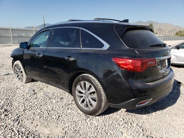 5FRYD4H68EB010354 - 2014 ACURA MDX TECHNOLOGY BLACK photo 2