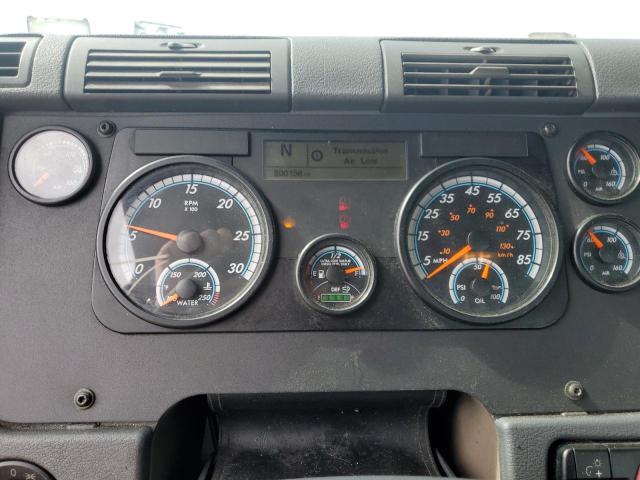 1FUJGEDR3HLHZ7968 - 2017 FREIGHTLINER CASCADIA 1 Սև լուսանկար 8