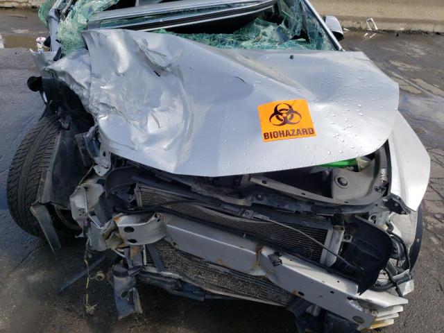 1G1ZC5E02CF100633 - 2012 CHEVROLET MALIBU 1LT SILVER photo 11