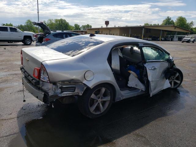 1G1ZC5E02CF100633 - 2012 CHEVROLET MALIBU 1LT SILVER photo 3