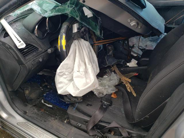 1G1ZC5E02CF100633 - 2012 CHEVROLET MALIBU 1LT SILVER photo 7