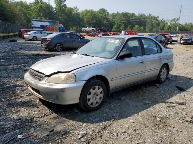 2HGEJ6611YH587405 - 2000 HONDA CIVIC BASE SILVER photo 1