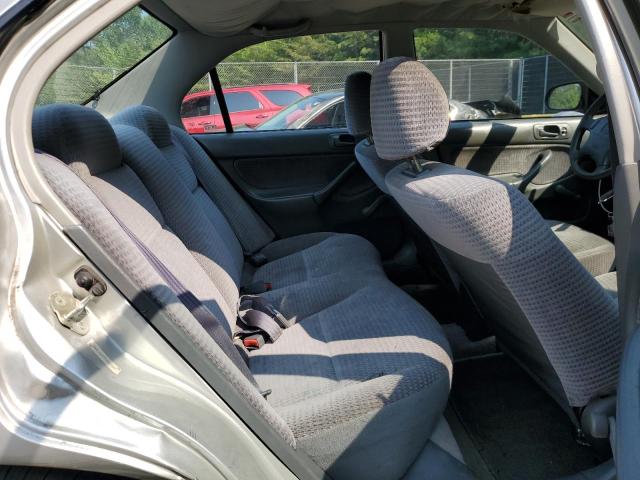 2HGEJ6611YH587405 - 2000 HONDA CIVIC BASE SILVER photo 10