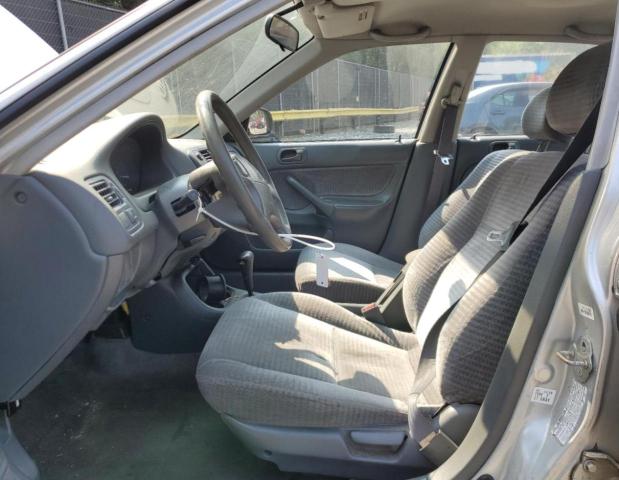 2HGEJ6611YH587405 - 2000 HONDA CIVIC BASE SILVER photo 7