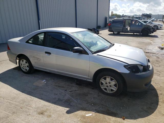 1HGEM221X4L066377 - 2004 HONDA CIVIC DX VP Gümüş foto 4