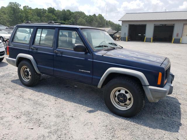 1J4FF28S8YL236426 - 2000 JEEP CHEROKEE SE BLUE photo 4