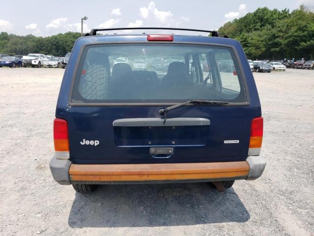 1J4FF28S8YL236426 - 2000 JEEP CHEROKEE SE BLUE photo 6