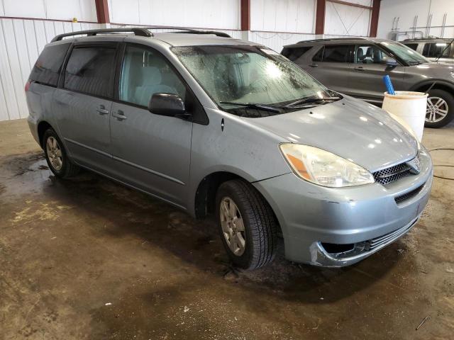 5TDZA23CX4S016215 - 2004 TOYOTA SIENNA LE CE BLUE photo 4