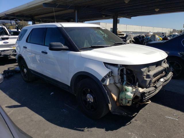 1FM5K8ARXEGB69013 - 2014 FORD EXPLORER POLICE INTERCEPTOR WHITE photo 4