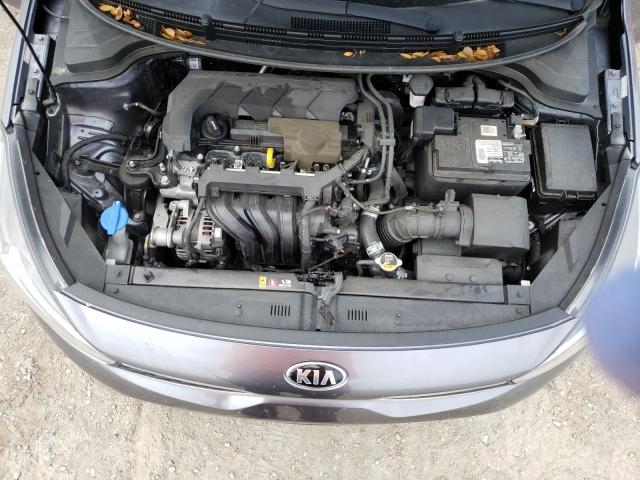 3KPA24AD8LE309136 - 2020 KIA RIO LX GRAY photo 11