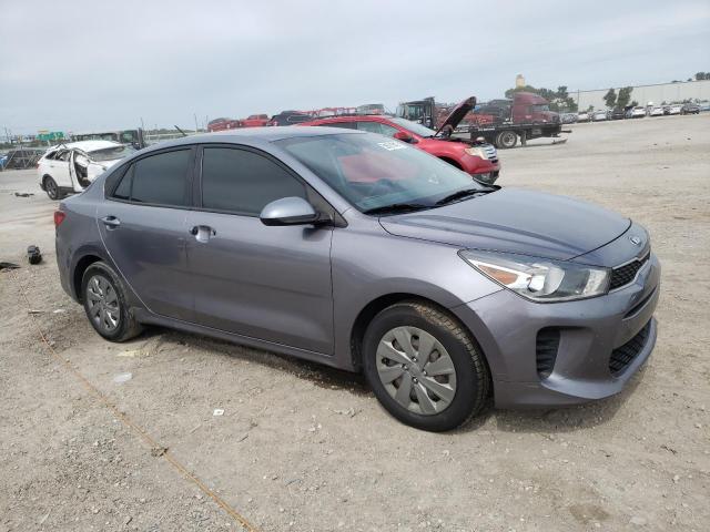 3KPA24AD8LE309136 - 2020 KIA RIO LX GRAY photo 4